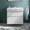 evineo ineo5 evo mobile La: 80 cm, 2 scomparti estraibili, con maniglia incassata, per lavabo Generit Renova Plan,, BE0989WH, ineo5 evo [Mobili da Bagno > Mobili Lavabo]