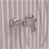Ideal Standard Basento rubinetto doccia esterno, miscelatore monocomando, BE718AA, Basento cromo [Rubinetteria Bagno > Rubinetteria Doccia]
