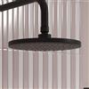 Ideal Standard Basento soffione doccia, 1 tipo di getto Ø 200 mm, BE726XG, Basento silk black [Rubinetteria Bagno > Soffioni Doccia]