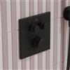 Ideal Standard Basento rubinetto doccia da incasso con termostatico 2 uscite, BE727XG, Basento nero opaco [Rubinetteria Bagno > Rubinetteria Doccia]