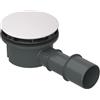 Bette Compact+ set scarico B568 completo, per installazione in piano, B568-440, B568 Compact+ bianco neve opaco [Rubinetteria Bagno > Sistemi di Scarico]