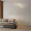 Fischer & Honsel Dent proiettore a soffitto, LED, 2 luci, 40547, Dent; Living [Lampade per Interni > Lampade da Terra]
