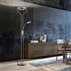 Fischer & Honsel Davos proiettore a soffitto, con braccio lampada da lettura, LED, 40469, Davos [Lampade per Interni > Lampade da Terra]
