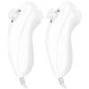 Sporgo 2 Pack Controller Nunchaku per Wii U Video Gamepad, Nunchaku Destro con Motion Plus, Ricambio Compatibile