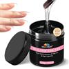 EBANKU 100g Unghie Gel Costruttore Trasparente, EBANKU Gel Duro per Unghie, Costruttore Duro Rinforzante per Extension, Soak Off, Polimerizzazione UV a Lunga Durata