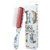 Denman Mini curl & Blow-Dry Styling Brush - Define Curls, Smooth Frizz & Style Short Hair with Precision, D14 Blue Belle