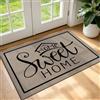 Enyhom Zerbino Ingresso Esterno 44x76cm, Tappeto Ingresso Interno Antiscivolo, Zerbino da Esterno Assorbente, Lavabile Tappeto per Porta, Corridoio