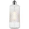 LEDbyLED Lampadina Vintage Decorativa Cristallo 6W, E27, Tubolare, Vetro Trasparente, 2700K Luce Calda, Dimmerabile, 600 Lumen