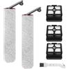 Jegehoyo Rullo spazzola di ricambio e filtro HEPA per Dreame H12 Pro, H12 Dual, G10 Pro Accessori per aspirapolvere a secco e a umido senza fili, 2 spazzole a rullo + 3 filtri HEPA