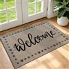 Enyhom Zerbino Ingresso Esterno 60x90cm, Tappeto Ingresso Interno Antiscivolo, Zerbino da Esterno Assorbente, Lavabile Tappeto per Porta, Corridoio