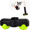 Ooioahuaoo 1 Pezzo di Rocker Plate Feet, Allenatore di Bicicletta Portatile Piastra Basculante, con 2 Palline da Tennis, Adatto alla Gamba Anteriore per Zwift Ride, Accessori per Allenamento Indoor