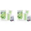 Depilsoap® - Strisce Depilatorie Viso - Indicato Per Pelli Normali - 20 Strisce Depilatorie E 4 Salviettine Post-Depilazione - Formula Arricchita Con Olio Di Avocado E Olio Di Jojoba (Confezione da 2)