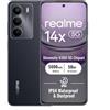 realme 14x 5G Smartphone 6+128GB, Nero Carbonio, Schermo 6.67 pollici, Refresco a 120Hz, Batteria 5000mAh, Fotocamera AI da 50MP, MediaTek Dimensity 6300, Protezione ArmorShell, IP64