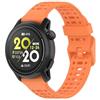 GIOPUEY Cinturini Compatibile con COROS Pace PRO/Pace 3/Apex PRO/2 Pro/46MM, Morbido Silicone Cinturino [Resistente all'Usura] [Traspirante] - Orange