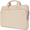 DOMISO Custodia PC Portatile 17,3 Pollici,Borsa Custodia per Lenovo HP dell Acer ASUS Samsung 17-17,3 Pollici Laptop con Manico,Nero