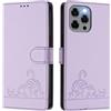 MOJIA Cover per Doogee Note 58 / Note 58 PRO, Custodia Portafoglio in Pelle PU Premium, Custodia a Libro per Telefono con Porta Carte con Funzione Antifurto RFID. Viola