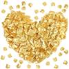 Sorcristy 1000 petali di rosa finti dorati per notte romantica, matrimoni, San Valentino, feste, tavoli, sale da pranzo, proposte di anniversario, decorazioni floreali