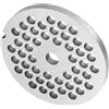Disco Forato Di Ricambio Per Tritacarne | Diametro 53 Mm | Foro 2,0 Mm | Compatibile Hanseatic Taglia 5 | Acciaio Inox