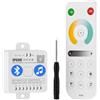 BTF-LIGHTING 4 Zone 2,4GHz RF Telecomando RB2 e SP630E Bluetooth Kit di Controllo Supporto FCOB COB SMD PWM o SPI CCT Doppio Bianco Temperatura Colore Sintonizzabile Strisce LED DC5V DC12V DC24V