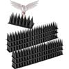 XDQQ Dissuasori Scaccia Piccioni,Repellente per Uccelli,Spuntoni per Balcone Terrazza Finestra Anti Piccioni da Esterno（20pcs Nero）
