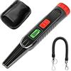 Aicharynic Pinpointer Metal Detector, Metal Detector Pinpointer con LED a 360°, Pinpointer impermeabile, indicatore di segnale LCD palmare, puntatore in metallo per ricerca di sicurezza e tesori
