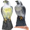 Retoo Spaventapasseri in plastica, multicolore spaventapasseri, repellente per uccelli, repellente per piccioni, spaventapasseri