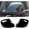 TTCR-II 2PCS Compatibile con Calotte Specchietti VW T5/T6/Caravelle | Sinistra+Destra Laterale Copri Specchietto T5 2010-2015/T6 2016-2021/Transporter Caravelle 2014-2019 Tappi Specchietti-Nero