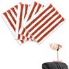 Cutiolly Kit Riparazione Pneumatici,Strisce di Riparazione,Strisce Riparazione Pneumatici Tubeless,Strisce Riparazione Pneumatici,Kit Riparazione Pneumatici Tubeless,per Auto Moto Bici,Marrone (20pcs)