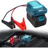 Nastopee Avviatore Batteria Auto, Power Bank per Batteria Makita da 18 V Adattatore Jump Starter per Auto con Cavo di Avviamento Adattatore Booster Batteria Portatile (Batteria Non Inclusa)