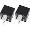 YINETTECH Relè automobilistico a 4 pin V23134-J52-X518 12V/70A per autovetture e veicoli commerciali, 2 pezzi