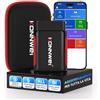 KONNWEI KDIAG OBD2 Scanner Bluetooth, tutti i sistemi diagnostici, 5 reset, lettore di codici auto per controllare il motore, test delle prestazioni del veicolo per iOS e Android, senza abbonamento