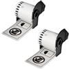 BETCKEY - 2 Rotoli DK-22113 Etichette Pellicola Trasparente Compatibile con Brother, 62mm x 15.24m, 2 Etichette per Stampanti di Etichette Brother QL