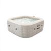 INTEX - Spa Idromassaggio PureSpa™ Bubble Chevron Deluxe™ 6 Posti Effetto Rigato - altezza 71x239x239 cm