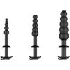 Kutocesy Set Dilatatori Uretrali Plug Anale in Silicone Multi-Bead Dilatazione Uretrale Per La Stimolazione Della Prostata Catetere Sex Toy Per Uomini (White)