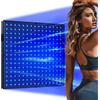 JITESY Lampada abbronzante per la casa, 225 pezzi, 460 NM, solarium per il viso, supporto regolabile e ganci sospesi, solarium, per la casa per il corpo e il viso (nero)