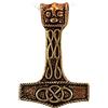 Kiss of Leather Grande martello di Thor in bronzo n. 77A