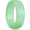 King Will Fede nuziale da uomo in silicone, 8 mm, vestibilità comoda, con design unico con scanalatura interna, anelli di fidanzamento in gomma per uso quotidiano e attività - Confezione multipla da 1