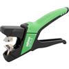 WAGO Pinza spelafili per cavi piatti, larghezza 12 mm, 0,75-2,5 mm², verde/nero, regolazione automatica