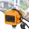 BORDRISE Pressostato Per Pompa Dell'acqua, Monitor Di Pressione Elettronico Per Pompe Dell'acqua, Max. 10 Bar 220-240 V Con Spina Impermeabile IP54 Monitor Di Portata Per Pompe Da Giardino