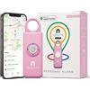 Noyzie Allarme personale da donna con localizzatore GPS, portachiavi autodifesa con sirena, funziona con Apple Find My App, suono di allarme di sicurezza forte da 130 dB, cercatore di chiavi Bluetooth