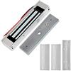 FTes RFKits DC12V 180KG Serratura Magnetica Elettrica 350lbs Forza di Tenuta Inclusa Staffa di Montaggio ZL, per Sistema di Sicurezza Domestica, Porta Adatta in Legno/Metallo/Vetro