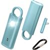 VOLTEK Kit Sicurezza 140 dB in Metallo - Allarme Personale con Sensore Porta/Finestra, Anello Rinforzato Anti-Sgancio, Sirena Potente per Donna, Casa e Viaggio (Azzuro)