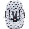 JYOKO KIDS Fodera copri seggiolino auto in cotone Compatibile con Pég Perego Primo Viaggio, Uppababy Mesa GO (RACCOON)