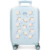 ROLL ROAD Joumma Baby Pets Valigia da Cabina Blu 33x50x20 cm Rigido 2 kgs Lucchetto a Combinazione Laterale ABS 2 kgs 33L Bagaglio a Mano
