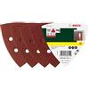 Bosch 2607017111 25 Fogli Abrasivi Delta, Grana 60-180
