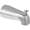 EZ-FLO 15089 Beccuccio di ricambio per deviatore vasca, Corpo in zinco - nichel spazzolato, 2.5 x 2.5 x 5.25