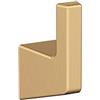 Amerock BH36000CZ | Gancio singolo per accappatoio in bronzo champagne | Lunghezza 90 mm | Blackrock | Gancio per asciugamani per bagno | Hardware da bagno | Accessori da bagno