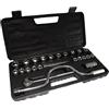 Kippen 1242BS - Set da 25 Pezzi di Chiavi a Bussola con accessori.