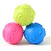 CHUANGOU Dog Ball Toy, 3 Pz Giocattoli a Sfera Cigolanti per Cani Palla di gomma da Masticare Giocattoli interattivi per Cani Rimbalzo Palle