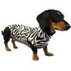 MPS Medical Pet Shirt, Cane, Stampa-Zebra, XXXS